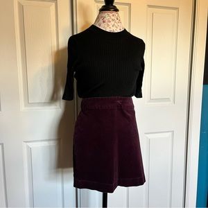 Banana Republic Corduroy Mini Skirt